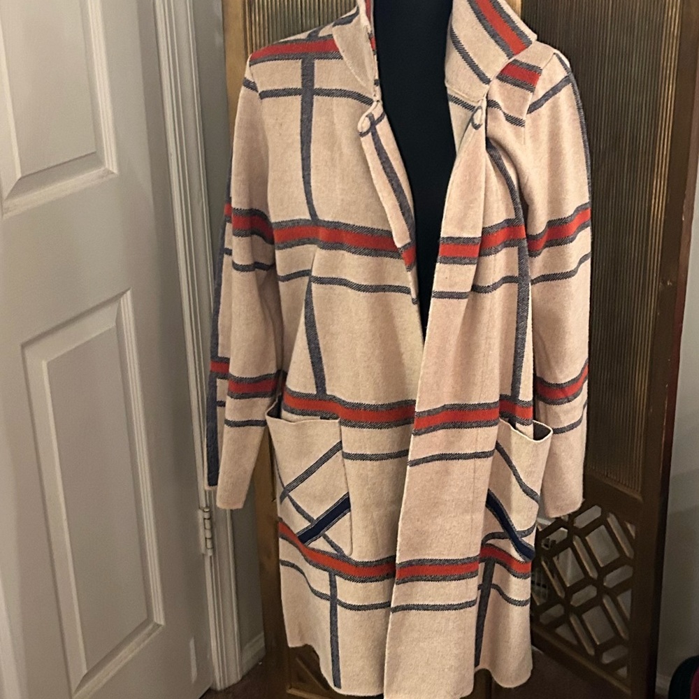 Plaid coat